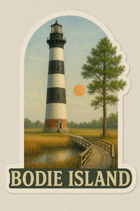 Bodie Island Lighthouse UV Printed Decal – Outer Banks Collection