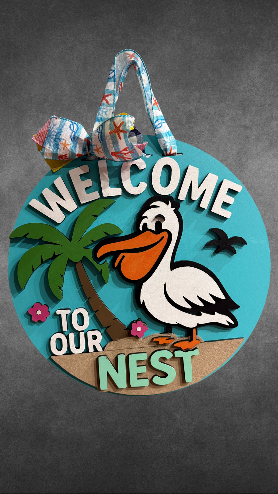 “Welcome to Our Nest” Pelican Design